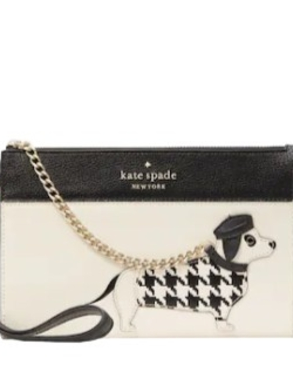 🆕️ Rare Kate Spade Fetch Dachshund Medium Wristlet